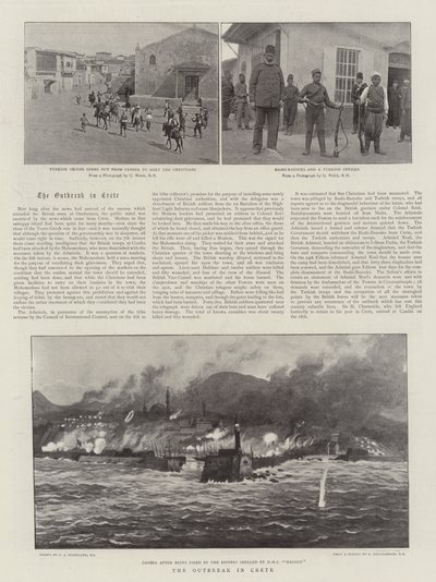 Udbruddet på Kreta af Charles J. Staniland